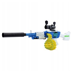 تفنگ اسباب بازی مسلسل شارژی تیر اسفنجی مدل 1002_تفنگ اسباب بازی