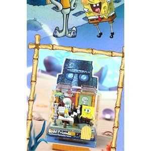 لگو باب اسفنجی و اختاپوس مدل AB0025