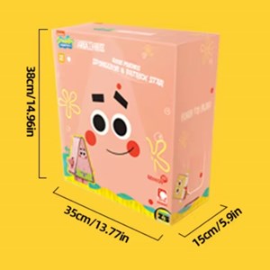 لگو پاتریک چراغدار 650 قطعه مدل AB0034 Patrick Star_لگو