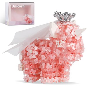 لگو اسب تک شاخ یونیکورن 1363 قطعه طرح گل_لگو