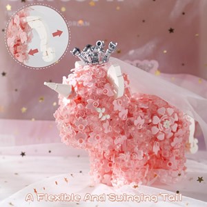 لگو اسب تک شاخ یونیکورن 1363 قطعه طرح گل_لگو