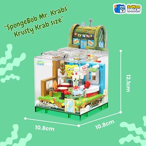 لگو رستوران کراستی کراب آقای خرچنگ از سری باب اسفنجی 310 قطعه مدل AB0026_لگو