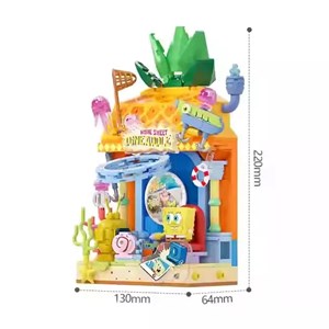 لگو تعطیلات باب اسفنجی 367 قطعه چراغ دار_لگو