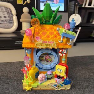 لگو تعطیلات باب اسفنجی 367 قطعه چراغ دار_لگو