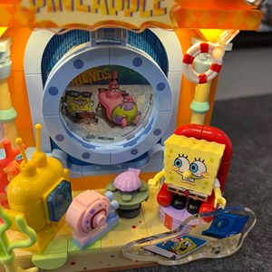 لگو تعطیلات باب اسفنجی 367 قطعه چراغ دار_لگو