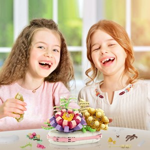 لگو دسته گل ساکولنت 301 قطعه مدل LX A527 _لگو