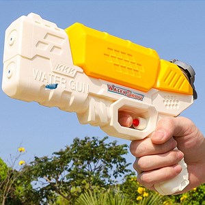 تفنگ اسباب بازی آب پاش رنگ زرد مدل Water Gun 04s_تفنگ اسباب بازی