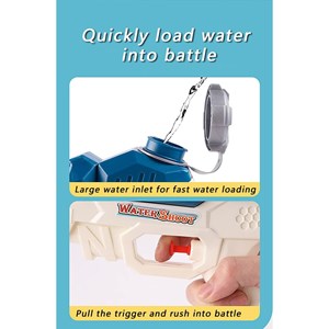 تفنگ اسباب بازی آب پاش رنگ صورتی مدل Water Gun 04s_تفنگ اسباب بازی