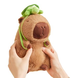 عروسک پولیشی سمور کاپی‌ بارا 23 سانتی برند PUPUPANDA_عروسک