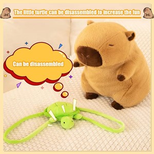 عروسک پولیشی سمور کاپی‌ بارا 23 سانتی برند PUPUPANDA_عروسک