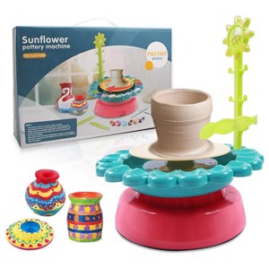 چرخ سفالگری کودک سان‌ فلاور مدل 2110A Sunflower_اسباب بازی مشاغل