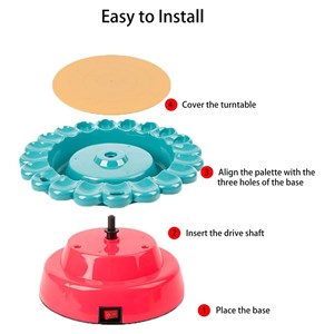 چرخ سفالگری کودک سان‌ فلاور مدل 2110A Sunflower_اسباب بازی مشاغل