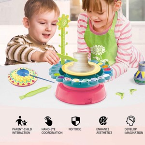 چرخ سفالگری کودک سان‌ فلاور مدل 2110A Sunflower_اسباب بازی مشاغل