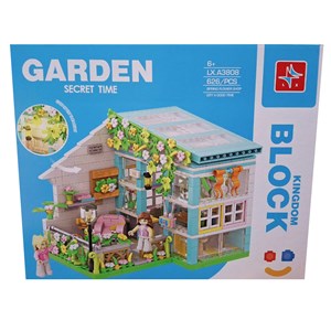 لگو کریتور ویلا چراغدار 626 قطعه مدل SWEET HUT LX.A 3808_لگو