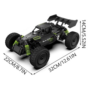 ماشین کنترلی آفرود سرعتی فلزی مقیاس 1:14 رنگ مشکی مدل RC Racing Car 326_ماشین کنترلی