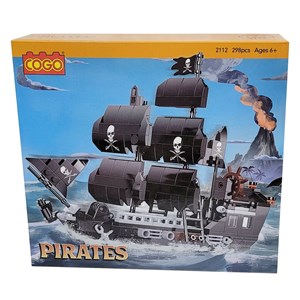 لگو کریتور کشتی دزدان دریایی کوگو 298 قطعه مدل CoGo 2112_لگو