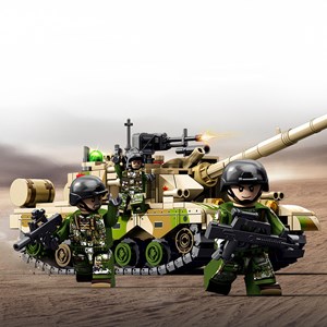 لگو تکنیک تانک تیر پرتاب کن 719 قطعه مدل Sembo 203159_لگو