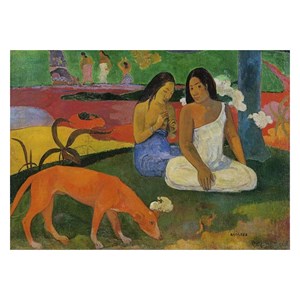 پازل 1000 قطعه راونزبرگر Ravensburger طرح سگ قرمز اثر پل گوگن_لگو