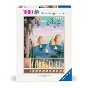 پازل 1000 قطعه راونزبرگر Ravensburger طرح کاپری ایتالیا_لگو
