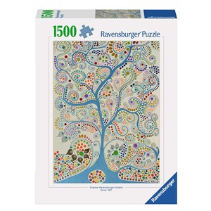 پازل 1500 قطعه راونزبرگر Ravensburger طرح درخت آبی جک اوتانیو_لگو