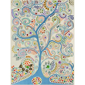 پازل 1500 قطعه راونزبرگر Ravensburger طرح درخت آبی جک اوتانیو_لگو