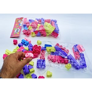 لگو کلاسیک نرم دخترانه 48 قطعه کد 317_لگو