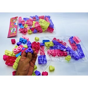 لگو کلاسیک نرم دخترانه 48 قطعه کد 317_لگو