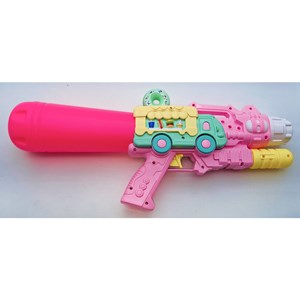 تفنگ اسباب بازی آب پاش طرح ماشین بستنی فروش صورتی مدل Water Gun 5381_تفنگ اسباب بازی