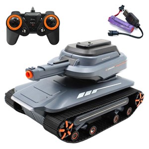 تانک کنترلی شارژی موزیکال با قابلیت پرتاپ تیر ژله ای کد 6615_ماشین کنترلی