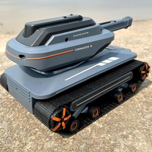 تانک کنترلی شارژی موزیکال با قابلیت پرتاپ تیر ژله ای کد 6615_ماشین کنترلی