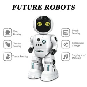 ربات اسباب بازی کنترلی سنسور دار آواز خوان مدل Remote Control Robot Toys K46_ربات اسباب بازی