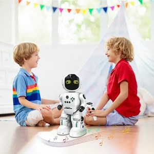 ربات اسباب بازی کنترلی سنسور دار آواز خوان مدل Remote Control Robot Toys K46_ربات اسباب بازی