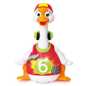 غاز موزیکال هولی تویز نارنجی مدل 828 Hola Toys Musical Dancing Goose_اسباب بازی نوزادی