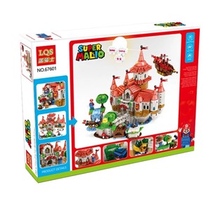 لگو قلعه سوپر ماریو 2614 قطعه مدل LQS 67601 Super Mario_لگو
