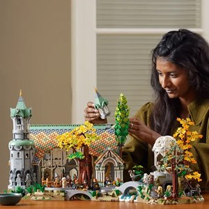 لگو ارباب حلقه‌ ها قصر ریوندل 6167 قطعه مدل LEGO Rivendell 9905_لگو