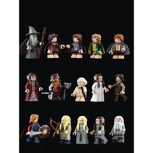 لگو ارباب حلقه‌ ها قصر ریوندل 6167 قطعه مدل LEGO Rivendell 9905_لگو