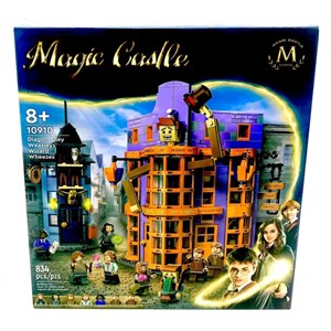 لگو هری پاتر کوچه دیاگون جادوگر ویزلی 834 قطعه مدل 10910 Weasleys Wizard Wheezes_لگو