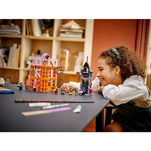 لگو هری پاتر کوچه دیاگون جادوگر ویزلی 834 قطعه مدل 10910 Weasleys Wizard Wheezes_لگو