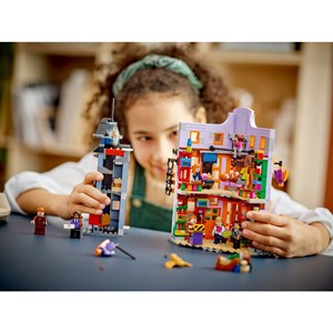 لگو هری پاتر کوچه دیاگون جادوگر ویزلی 834 قطعه مدل 10910 Weasleys Wizard Wheezes_لگو