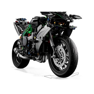لگو تکنیک موتور کاوازاکی 643 قطعه مدل 88035 Kawasaki Ninja H2_لگو