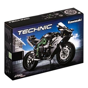 لگو تکنیک موتور کاوازاکی 643 قطعه مدل 88035 Kawasaki Ninja H2_لگو