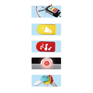 اسباب بازی دسته کلید موزیکال هولی تویز مدل Hola Toys 8968_اسباب بازی نوزادی