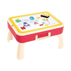 میز دو کاره خلاقیت لگو بازی و وایت برد 58 قطعه_اتاق کودک