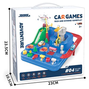 کیت ماشین بازی همراه با هلیکوپتر و 2 عدد ماشین_ ماشین اسباب بازی