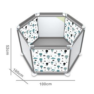 پارک بازی کودک تاشو و چندکاره VivaKids با طرح بالن هوای گرم_ اتاق کودک