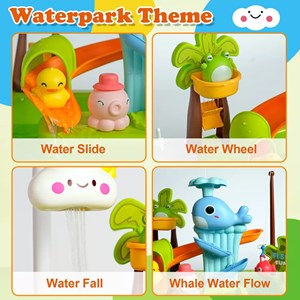 اسباب بازی سینک ظرفشویی و قلاب ماهیگیری 39 قطعه مدل 810 Vegetable Washing Basin_اسباب لوازم خانگی