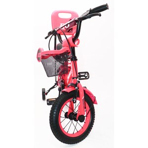 دوچرخه شهری کودک سایز 12 رنگ سرخابی مدل بونیتو GO_دوچرخه