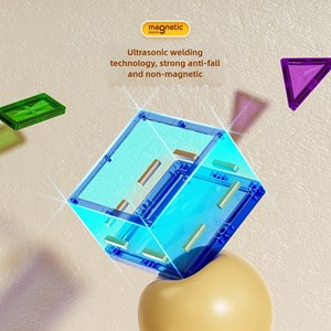 اسباب بازی ساختنی تایل مگنتی 118 قطعه مدل 10061 Magic Magnetic Blocks_لگو