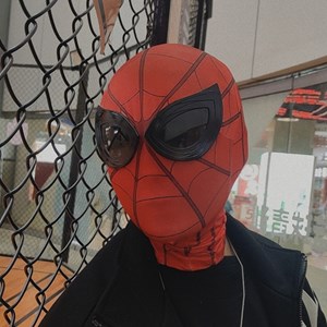 ماسک صورت مرد عنکبوتی فک دار قرمز Spider-Man Headgear_اکشن فیگور