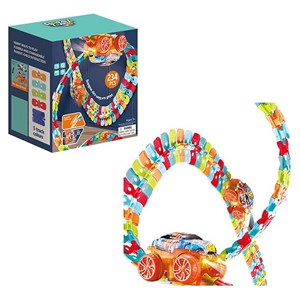 کیت ماشین بازی ریسینگ باتری خور 234 قطعه ای کد 1588_ماشین اسباب بازی